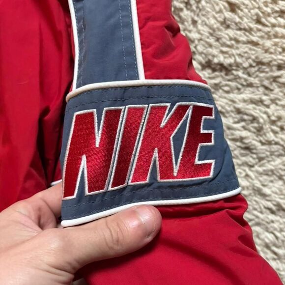 Vintage Womens Nike Reversible Winter Jacket SZ L - Picture 2 of 7